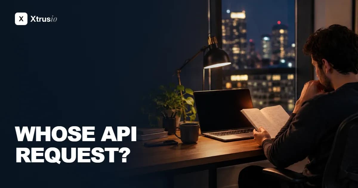 Developer reviewing customer attribution for Claude API requests