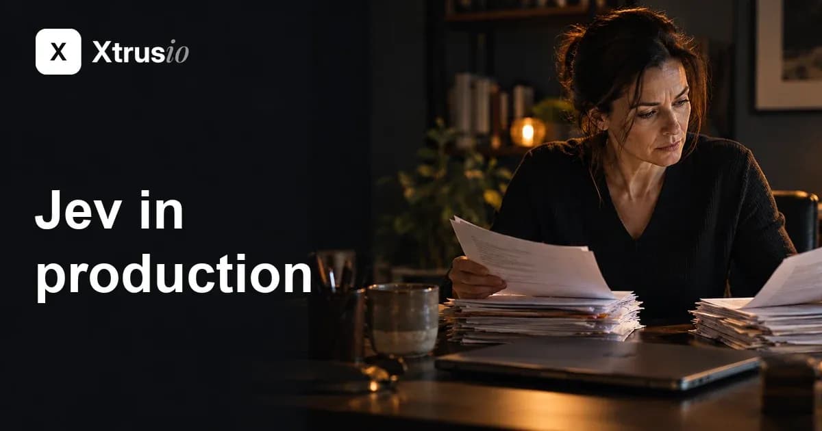 Analyst reviewing source evidence while a decision model routes checks
